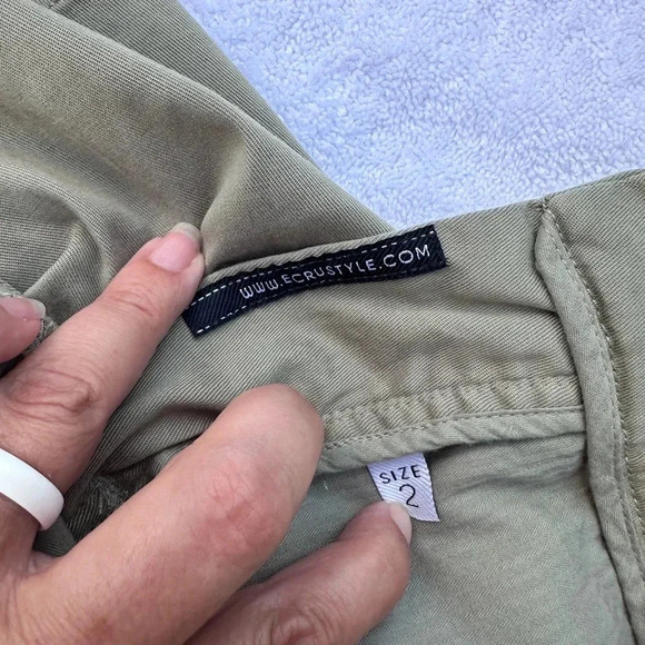 Ecru Women's Khaki Shorts - Picture 2 of 10